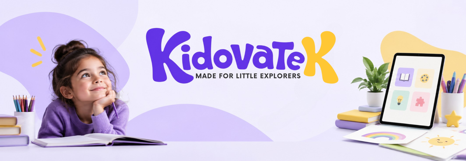 Kidovatek digital products and learning resources for kids and families